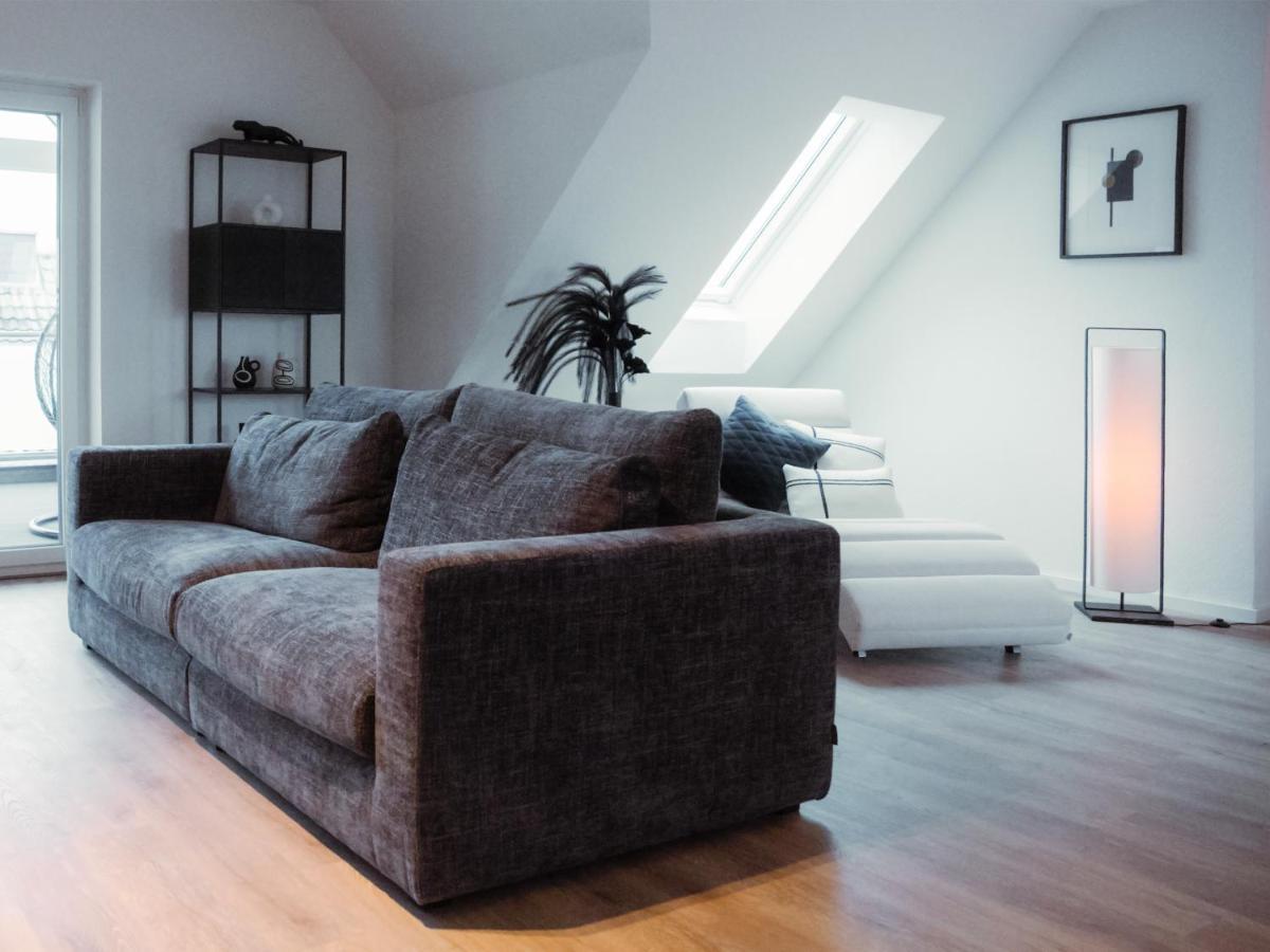 Lio Suite Design Apartment Balkon Terrasse Parken Fur 4 Personen Bad Salzuflen Kültér fotó
