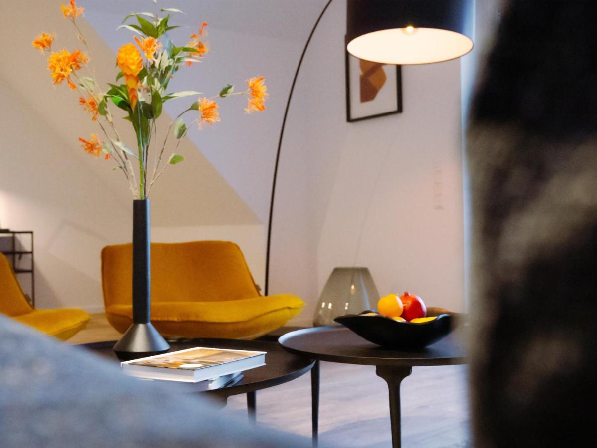 Lio Suite Design Apartment Balkon Terrasse Parken Fur 4 Personen Bad Salzuflen Kültér fotó